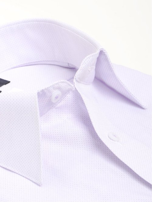 形態安定 吸水速乾 スタンダードフィット レギュラーカラー長袖シャツ