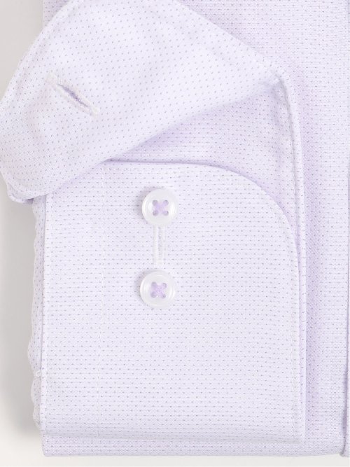 形態安定 吸水速乾 スタンダードフィット レギュラーカラー長袖シャツ