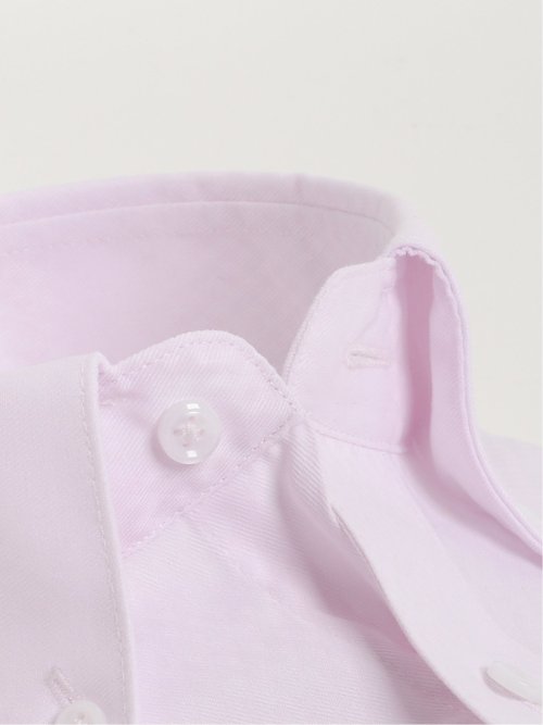 形態安定 吸水速乾 スタンダードフィット ボタンダウン長袖シャツ