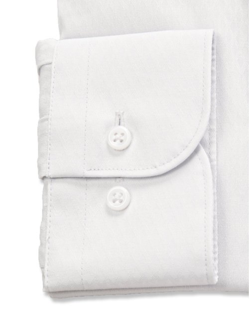 形態安定 吸水速乾 スタンダードフィット ボタンダウン長袖シャツ