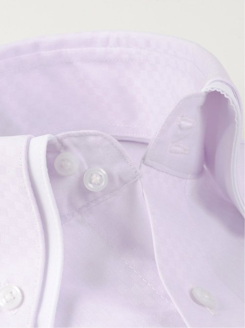 形態安定 吸水速乾 スタンダードフィット 2枚衿ドゥエ長袖シャツ