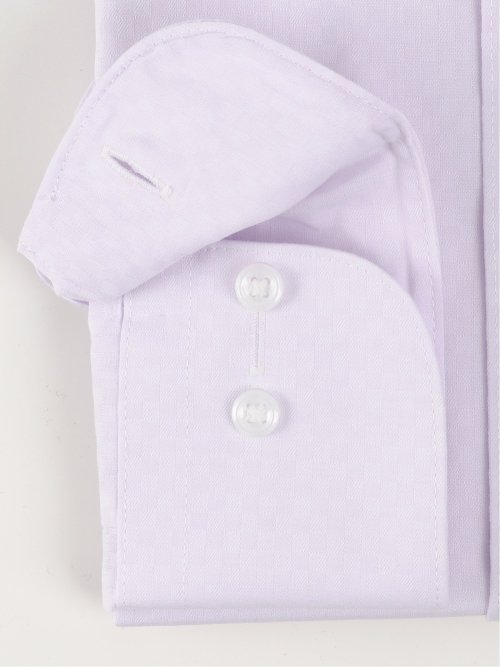 形態安定 吸水速乾 スタンダードフィット 2枚衿ドゥエ長袖シャツ