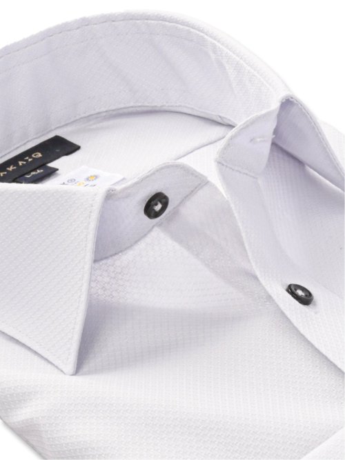 形態安定 吸水速乾 スタンダードフィット ワイドカラー長袖シャツ