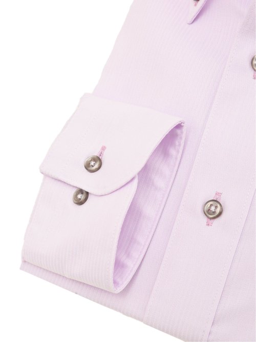 形態安定 吸水速乾 スタンダードフィット ボタンダウン長袖シャツ