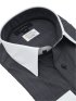 形態安定 吸水速乾 スタンダードフィット レギュラーカラー長袖シャツ