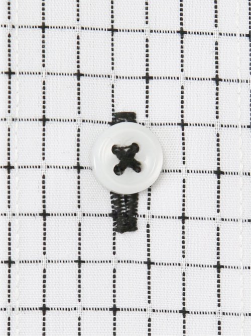 形態安定 吸水速乾 スタンダードフィット ボタンダウン長袖シャツ