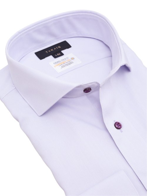 形態安定 吸水速乾 スタンダードフィット カッタウェイ長袖シャツ