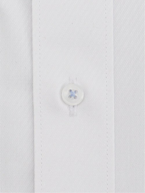 形態安定 吸水速乾 スタンダードフィット ワイドカラー長袖シャツ