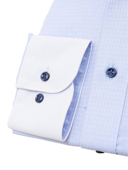 形態安定 吸水速乾 スタンダードフィット ドゥエボタンダウン長袖シャツ