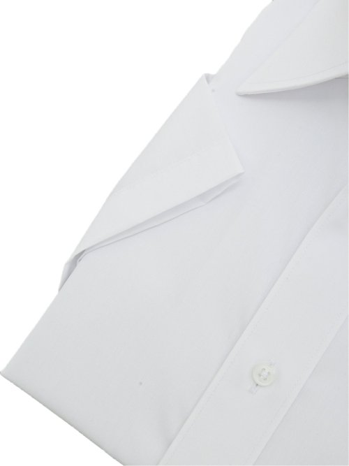 形態安定 吸水速乾 スタンダードフィット レギュラーカラー半袖シャツ