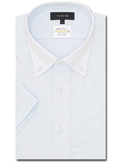 新品epa ドレスシャツ AOYAMA 【洋服の青山】オールシーズン用 ホワイト系 ウイングカラー