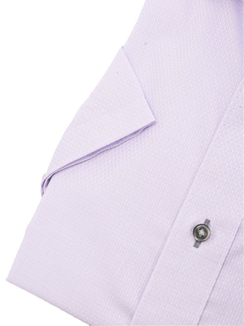 形態安定 吸水速乾 スタンダードフィット カッタウェイ半袖シャツ