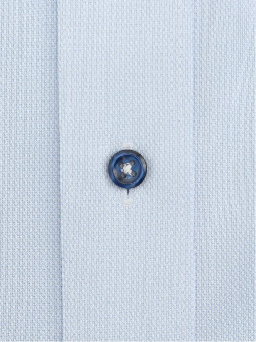 ノーアイロンストレッチ スタンダードフィット ボタンダウン長袖ニットシャツ