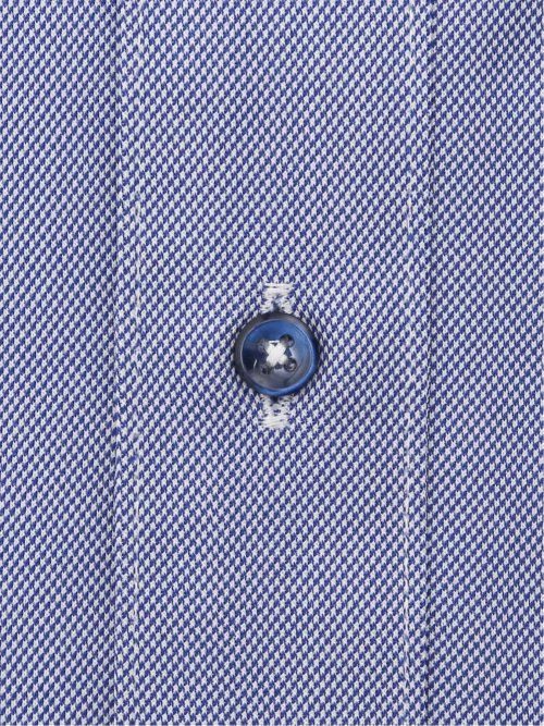 ノーアイロンストレッチ スタンダードフィット ワイドカラー長袖ニットシャツ