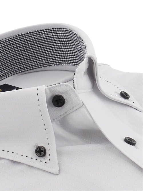 プライムフレックス/Primeflex スタンダードフィット ボタンダウン長袖ニットシャツ