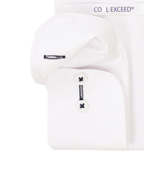 バンブーレーヨン スタンダードフィット ボタンダウン長袖シャツ