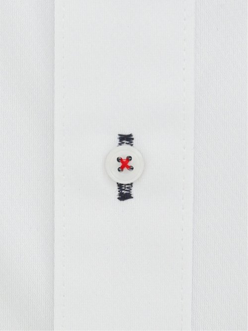 ノーアイロンストレッチ スタンダードフィット ボタンダウン半袖ニットシャツ