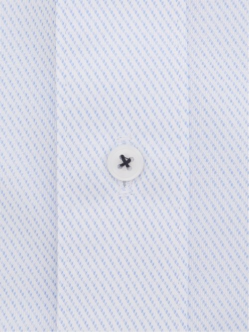 ノーアイロンストレッチ スタンダードフィット ボタンダウン半袖ニットシャツ