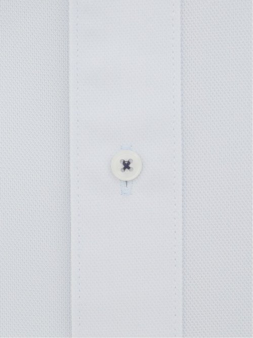 ノーアイロンストレッチ スタンダードフィット ボタンダウン半袖ニットシャツ