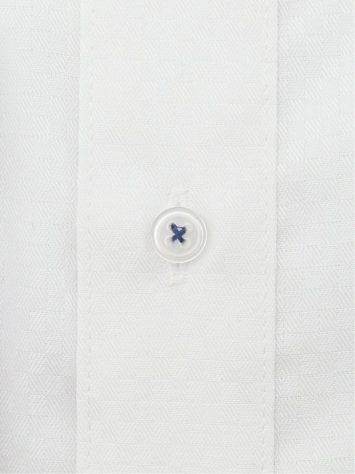 綿100% ノーアイロン スタンダードフィット ボタンダウン長袖シャツ