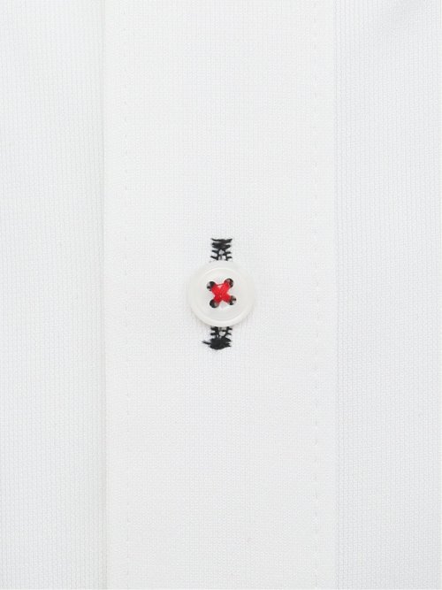 ノーアイロンストレッチ スタンダードフィット ボタンダウン長袖ニットシャツ