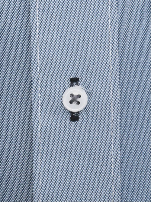 ノーアイロンストレッチ スタンダードフィット ボタンダウン長袖ニットシャツ