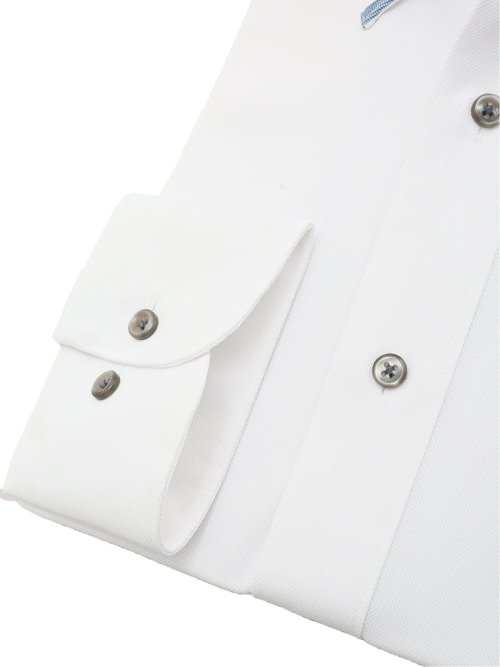 ノーアイロンストレッチ スタンダードフィット ボタンダウン長袖ニットシャツ