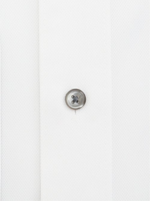 ノーアイロンストレッチ スタンダードフィット ボタンダウン長袖ニットシャツ