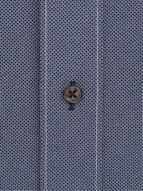 クールアプリ スタンダードフィット ボタンダウン半袖ニットシャツ