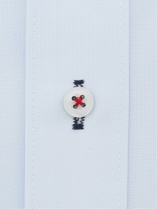 ノーアイロンストレッチ スタンダードフィット ボタンダウン半袖ニットシャツ