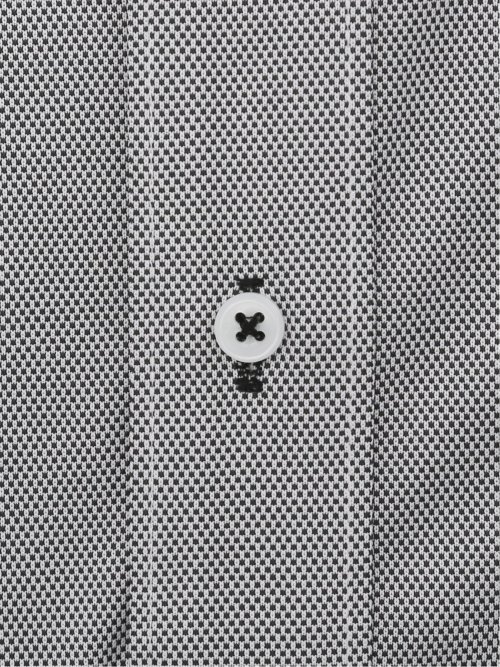 ノーアイロンストレッチ スタンダードフィット カッタウェイ半袖ニットシャツ