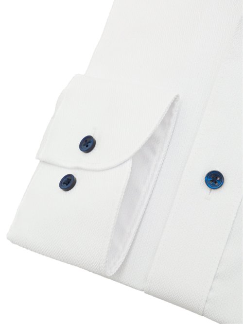 ネクスコットプラス スタンダードフィット ボタンダウン長袖シャツ