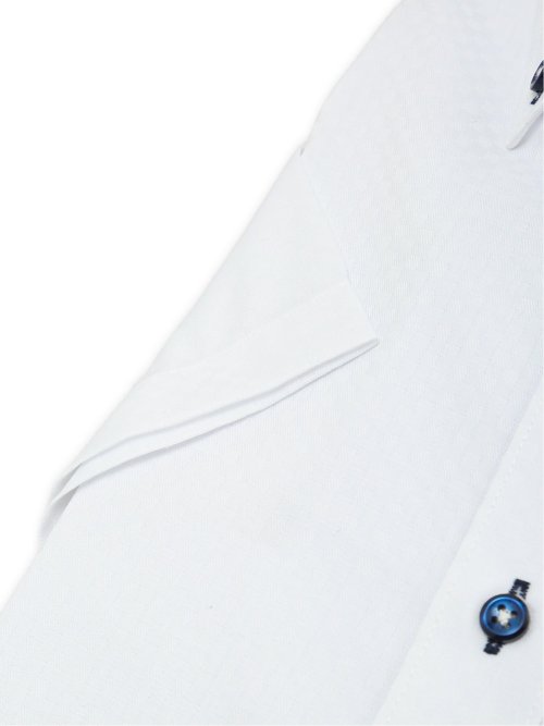 形態安定 吸水速乾 スタンダードフィット ボタンダウン半袖シャツ