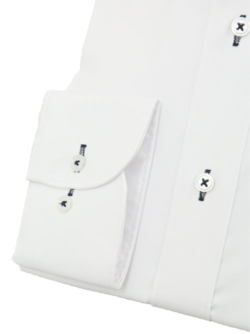 ネクスコットプラス スタンダードフィット ボタンダウン長袖シャツ