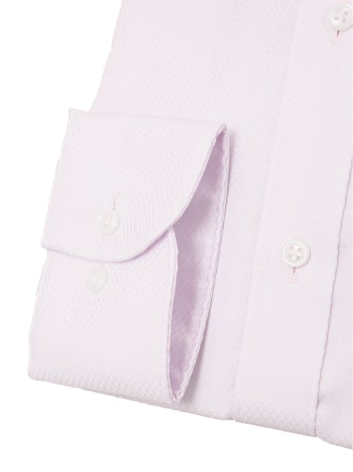 綿100% ノーアイロン スタンダードフィット ボタンダウン長袖シャツ