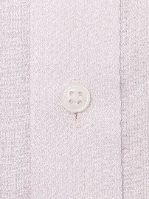 綿100% ノーアイロン スタンダードフィット ボタンダウン長袖シャツ