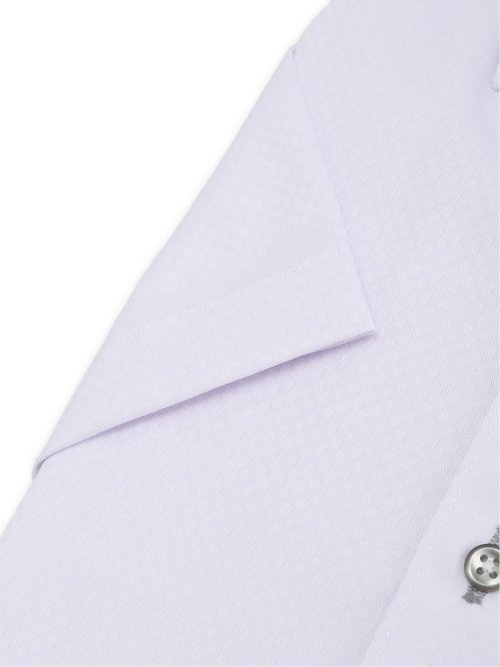 形態安定 吸水速乾 スタンダードフィット ボタンダウン半袖シャツ