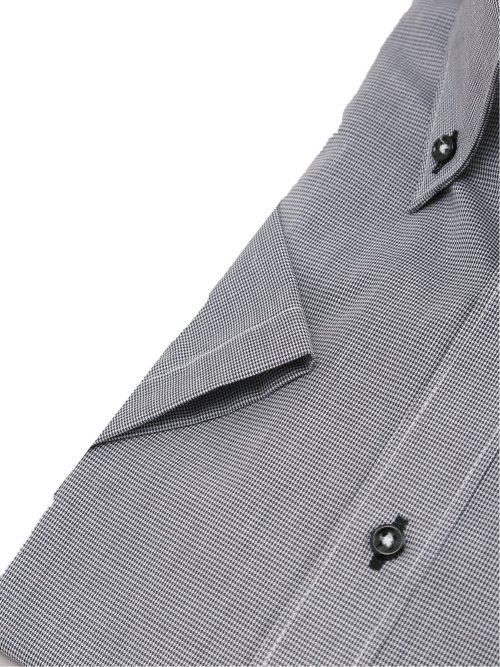 形態安定 吸水速乾 スタンダードフィット ボタンダウン半袖シャツ