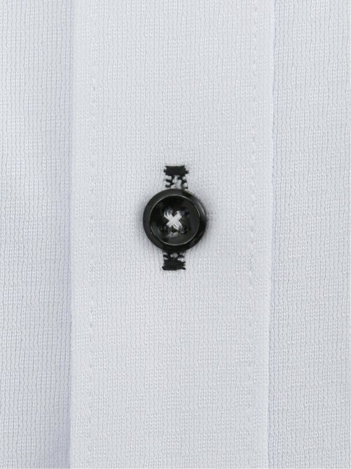 ノーアイロンストレッチ スタンダードフィット ボタンダウン長袖ニットシャツ