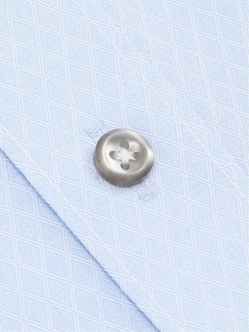 ワイシャツ メンズ 形態安定 綿混 カッタウェイ 半袖 ビジネス ドレス スタンダードフィット