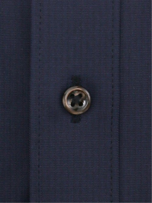 ノーアイロンストレッチ スタンダードフィット ワイドカラー長袖ニットシャツ