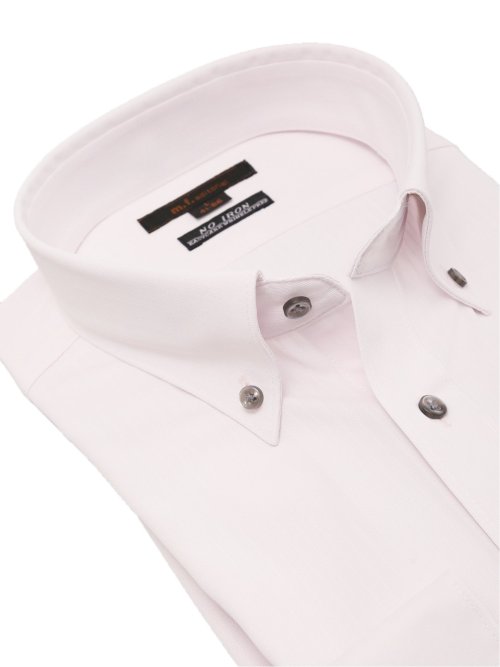 ノーアイロンストレッチ スタンダードフィット ボタンダウン長袖ニットシャツ