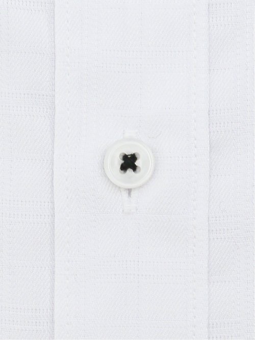 形態安定 吸水速乾 スタンダードフィット ボタンダウン長袖シャツ