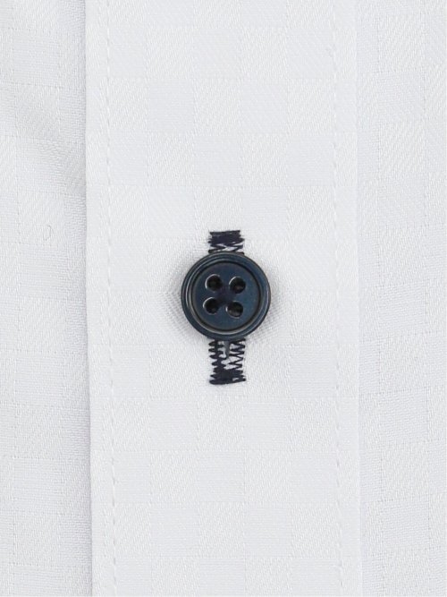 形態安定 吸水速乾 スタンダードフィット ボタンダウン長袖シャツ