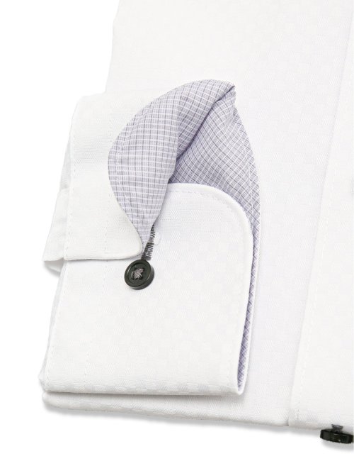 形態安定 吸水速乾 スタンダードフィット ボタンダウン長袖シャツ