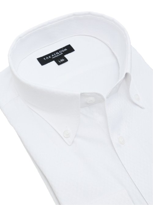 【WEB限定】形態安定 吸水速乾 スタンダードフィット 長袖シャツ5枚セット 白