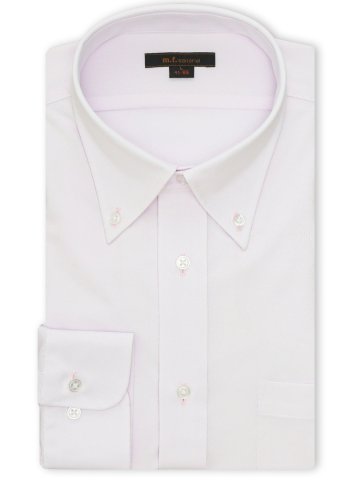 ノンアイロンストレッチ NEWスタンダードフィット ボタンダウン長袖ニットシャツ