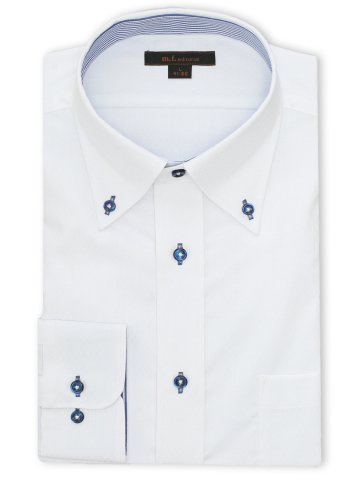 ノンアイロン NEWスタンダードフィット ボタンダウン長袖シャツ