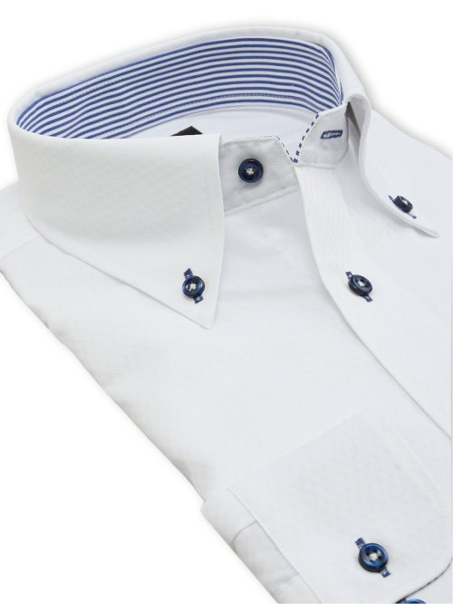 ノンアイロン NEWスタンダードフィット ボタンダウン長袖シャツ