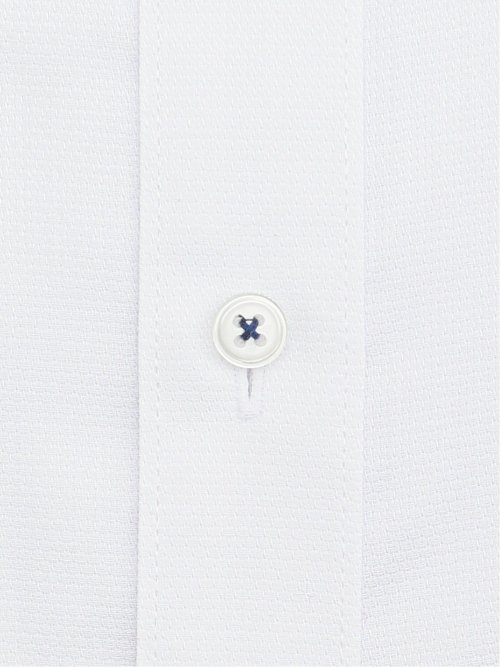 形態安定 吸水速乾 スタンダードフィット ボタンダウン長袖シャツ